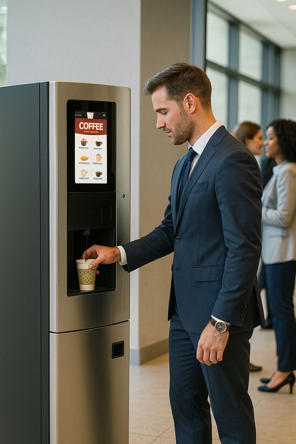 Máquina de café profesional para empresas - SnackPoint Colombia